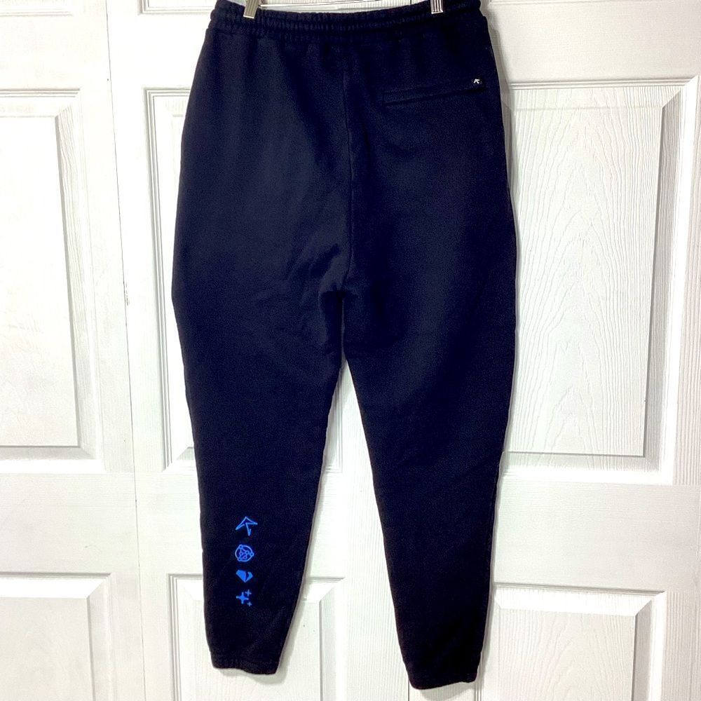 Metal Umbrella Brand Joggers Sweatpants Black L Men's - Picture 3 of 14